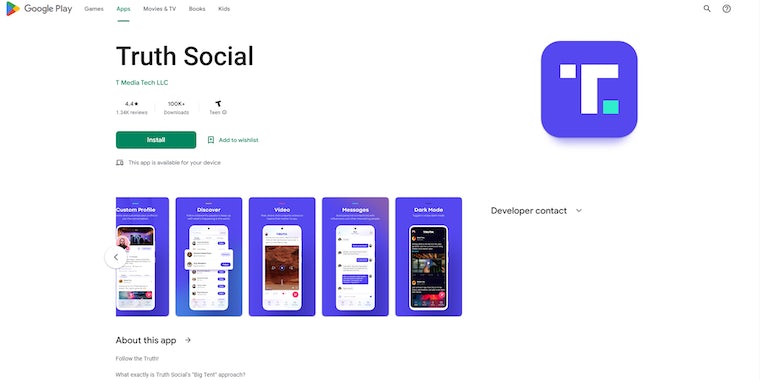 Google меняет курс и одобряет Truth Social для магазина приложений 