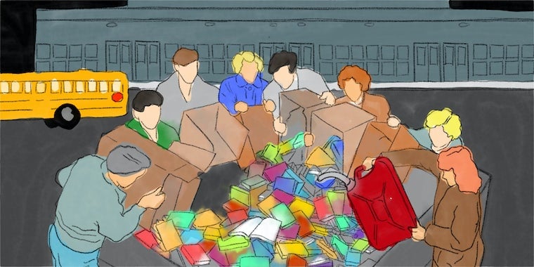 Как правые группировки в Интернете разожгли моральную панику по поводу школьных библиотек 