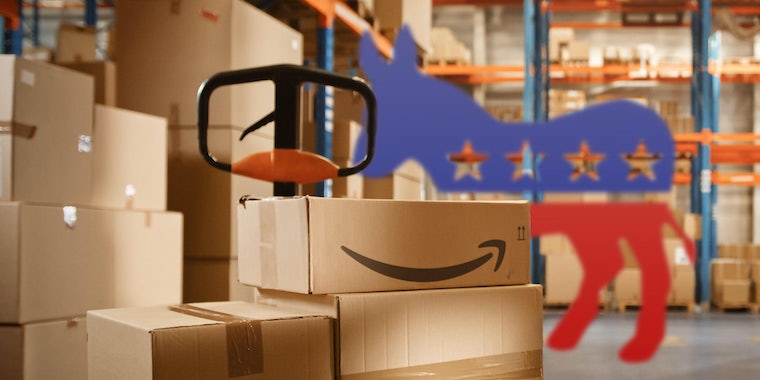 «Мы глубоко сожалеем»: Демократическая фирма закрыла Amazon после помощи в антипрофсоюзной кампании 