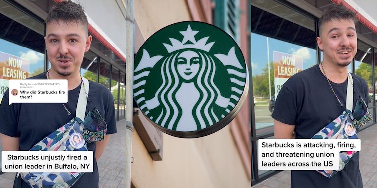«Они отказались сообщить мне какие-либо подробности о том, почему меня уволили»: 13-летний работник Starbucks говорит, что его уволили за объединение в профсоюзы 
