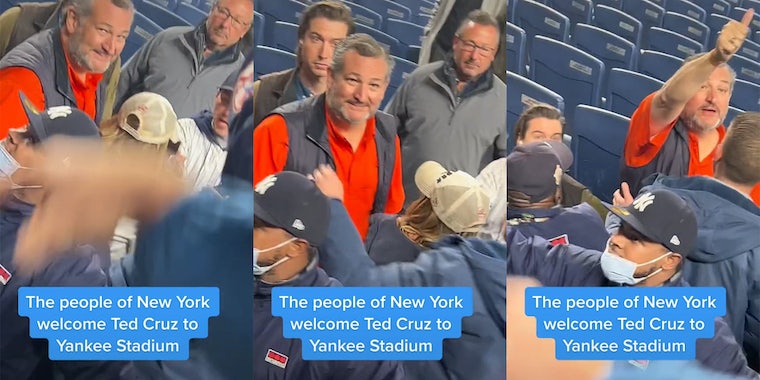 «Съешь мой член, ты, задница»: все хотят, чтобы Тед Круз пошел на игру Мировой серии в Филадельфии после того, как жители Нью-Йорка перебили его 