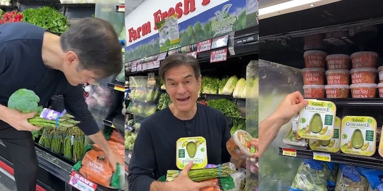 Спаржа и гуак: доктор Оз строит бессмысленное овощное блюдо, чтобы пожаловаться на инфляцию в новом видео 
