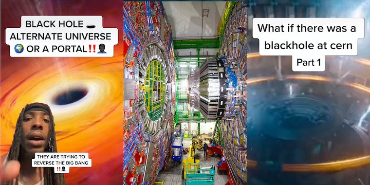 TikTokers опасаются, что Большой адронный коллайдер ЦЕРН вызовет межгалактическую катастрофу 