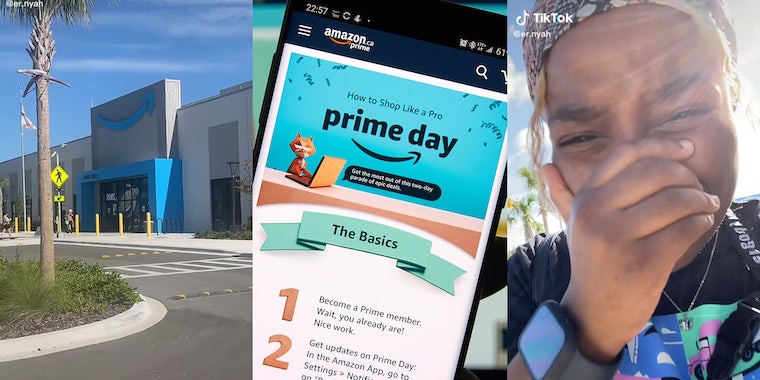 «Вы все собираетесь убить нас»: видео работника, жалующегося на Amazon Prime Day, вызывает споры 